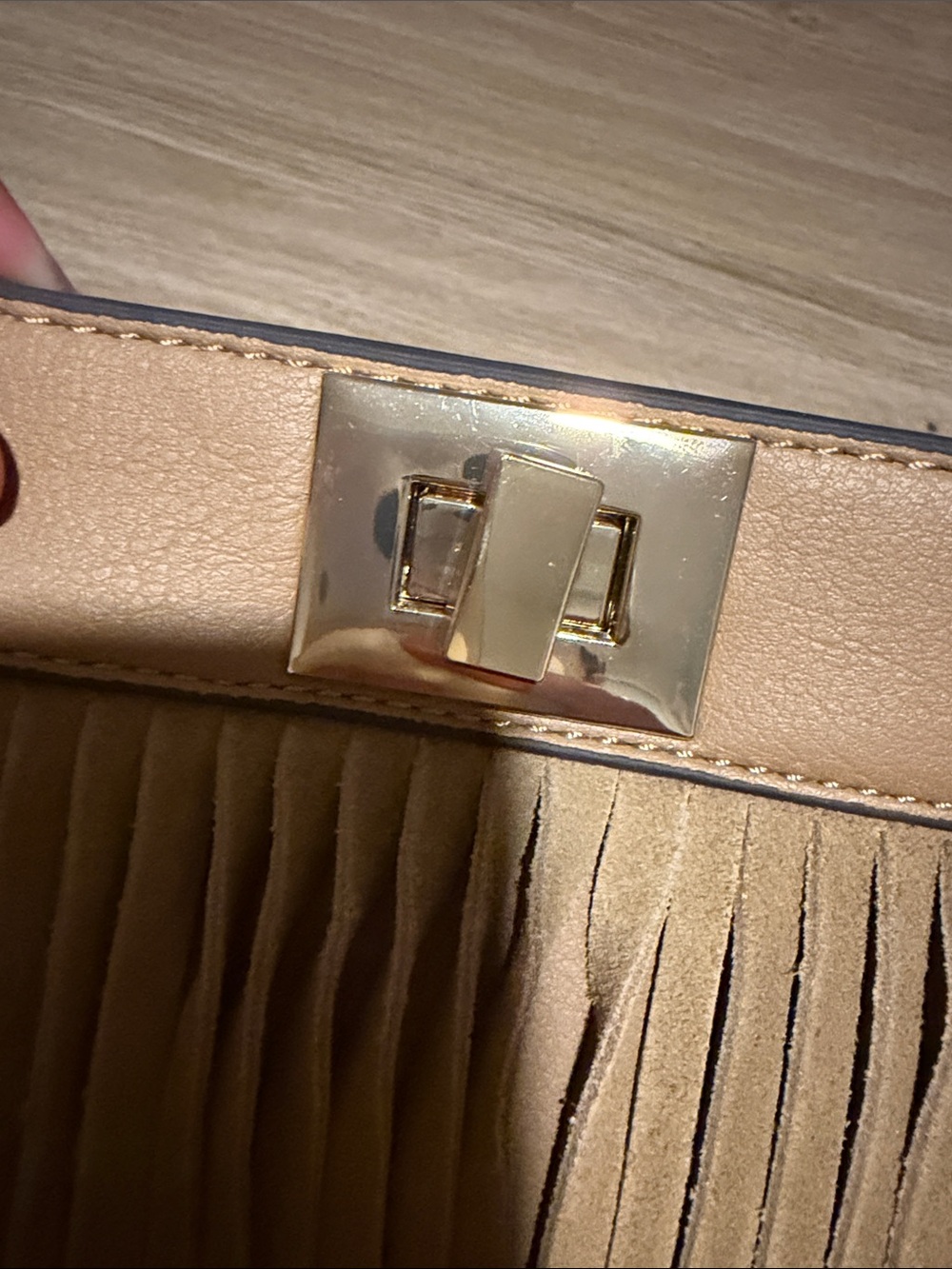 I.N.C International Concepts Pixiee Camel Satchel/Crossbody NWT - Picture 13 of 15